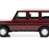 1980 Mercedes-Benz G-Model (LWB) Dark Red with Black Stripes Limited Edition to 402 pieces Worldwide 1/18 Diecast Model Car by Minichamps