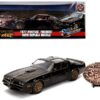 1977 Pontiac Firebird Trans Am Black with Replica Buckle “Smokey and the Bandit” (1977) Movie “Hollywood Rides” Series 1/24 Diecast Model Car by Jada