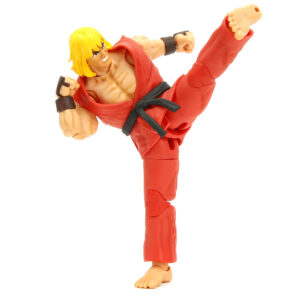 Ken 6″ Moveable Figure with Accessories and Alternate Head and Hands “Ultra Street Fighter II: The Final Challengers” (2017) Video Game Model by Jada