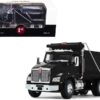 Kenworth T880 Dump Truck Black 1/50 Diecast Model by First Gear