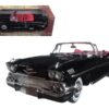 1958 Chevrolet Impala Convertible Black with Red Interior “Timeless Classics” 1/18  Diecast Model Car by Motormax