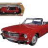 1964 1/2 Ford Mustang Convertible Red “Timeless Classics” Series 1/18 Diecast Model Car by Motormax