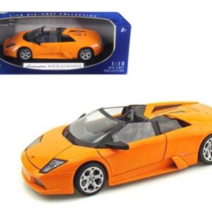 Lamborghini Murcielago Roadster Orange 1/18 Diecast Model Car by Motormax