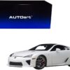 Lexus LFA Whitest White with Carbon Top 1/18 Model Car by Autoart