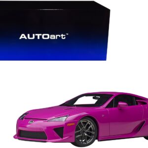 Lexus LFA Passionate Pink 1/18 Model Car by Autoart