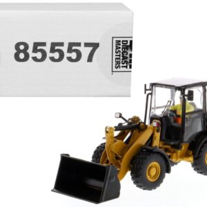 CAT Caterpillar 906M Compact Wheel Loader with Operator “High Line Series” 1/50 Diecast Model by Diecast Masters