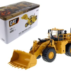 CAT Caterpillar 988K Wheel Loader with Operator “High Line Series” 1/50 Diecast Model by Diecast Masters