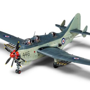 Level 4 Model Kit Fairey Gannet AS.1/AS.4 Aircraft with 3 Scheme Options 1/48 Plastic Model Kit by Airfix