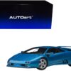 Lamborghini Diablo SE30 Blu Sirena Blue Metallic 1/18 Model Car by Autoart