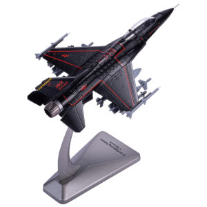 Lockheed F-16 Fighting Falcon Fighter Aircraft “Wraith 64th Aggressor Squadron Nellis AFB” (2020) United States Air Force “Collector Series” 1/100 Diecast Model by Air Force 1