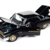 1962 Pontiac Grand Prix “Fireball Roberts Edition” Starlight Black with Gold Stripes 1/18 Diecast Model Car by Auto World