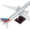 Boeing 777-300ER Commercial Aircraft with Flaps Down “American Airlines” Silver “Gemini 200” Series 1/200 Diecast Model Airplane by GeminiJets