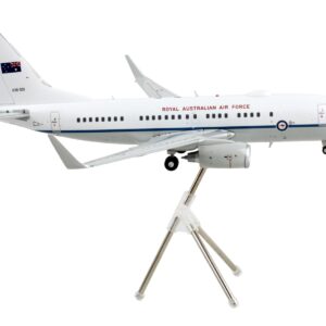 Boeing 737-700 Transport Aircraft “Royal Australian Air Force – A36-001” White and Gray “Gemini 200” Series 1/200 Diecast Model Airplane by GeminiJets