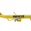 Airbus A321neo Commercial Aircraft “Spirit Airlines” Yellow 1/400 Diecast Model Airplane by GeminiJets