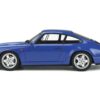 1992 Porsche 964 RS Blue 1/18 Model Car by GT Spirit