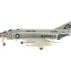 McDonnell Douglas F-4B Phantom II Aircraft “VMFA-122 DA Nang Air Base” (1968) United States Marines “Air Power Series” 1/72 Diecast Model by Hobby Master