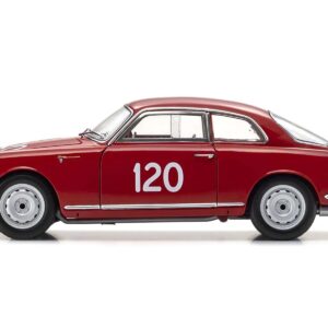 Alfa Romeo Giulietta SV #120 Giorgio Becucci – Pasquale Cazzato “Mille Miglia” (1956) 1/18 Diecast Model Car by Kyosho