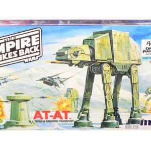 Skill 2 Model Kit AT-AT (All-Terrain Armored-Transport) “Star Wars: The Empire Strikes Back” (1980) Movie 1/100 Scale Model by MPC