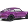 1973 Porsche 911 RSR Purple with Black Stripes 1/18 Diecast Model Car by Solido