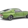 1967 Shelby GT500 Lime Green Metallic with White Stripes 1/18 Diecast Model Car by Solido