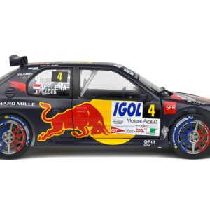 Peugeot 306 Maxi #4 Sebastien Loeb – Daniel Elena “Red Bull” “Rally Mont-Blanc” (2021) “Competition” Series 1/18 Diecast Model Car by Solido