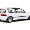 1991 Honda Civic (EG6) RHD (Right Hand Drive) Frost White 1/18 Diecast Model Car by Solido