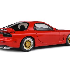 1994 Mazda RX7 Type RS (FD3S) RHD (Right Hand Drive) Vintage Red 1/18 Diecast Model Car by Solido