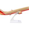 Boeing 737 MAX 8 Commercial Aircraft “Southwest Airlines” (N572UP) Tan with Red and Orange Stripes (Snap-Fit) 1/130 Plastic Model by Skymarks