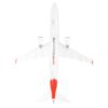 Embraer E190 Commercial Aircraft “QantasLink” (VH-UZD) White with Red Tail (Snap-Fit) 1/100 Plastic Model by Skymarks