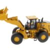 CAT Caterpillar 980 Wheel Loader Yellow with Operator “High Line Series” 1/50 Diecast Model by Diecast Masters