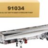 Heil Fleet Duty TM 9300/DT-C4 Petroleum Tanker Trailer Chrome “Transport Series” 1/50 Diecast Model by Diecast Masters