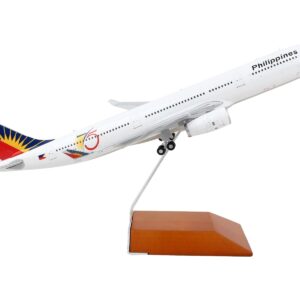 Airbus A330-300 Commercial Aircraft “Philippine Airlines – 75th Anniversary” White with Tail Graphics “Gemini 200” Series 1/200 Diecast Model Airplane by GeminiJets