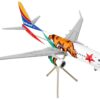 Boeing 737-700 Commercial Aircraft “Southwest Airlines – California One” California Flag Livery “Gemini 200” Series 1/200 Diecast Model Airplane by GeminiJets