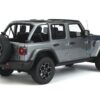 2022 Jeep Wrangler Rubicon 4 XE Gray Metallic 1/18 Model Car by GT Spirit