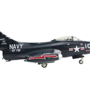 Grumman F9F-5 Panther Aircraft “Mig-15s Killer VF-781 Royce Williams” United States Navy “Air Power Series” 1/48 Diecast Model by Hobby Master