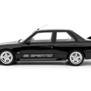 1985 BMW AC Schnitzer ACS3 Sport 2.5 Diamond Black Metallic Limited Edition to 3000 pieces Worldwide 1/18 Model Car by Otto Mobile