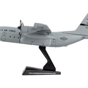 Lockheed C-130 Hercules Transport Aircraft “Spare 617” United States Air Force 1/200 Diecast Model Airplane by Postage Stamp