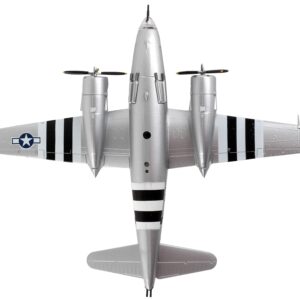 Martin B-26 Marauder Bomber Aircraft “Perkatory II 386th Bomb Group 555th Bomb Squadron” United States Army Air Forces 1/107 Diecast Model Airplane by Postage Stamp