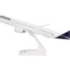 Airbus A350-900 Commercial Aircraft “Lufthansa” (D-AIXM) White with Dark Blue Tail (Snap-Fit) 1/200 Plastic Model by Skymarks