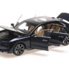 BMW i7 Blue 1/18 Diecast Model Car by Minichamps