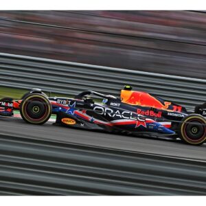 Red Bull Racing RB19 #11 Sergio Perez “Oracle” F1 Formula One “United States GP” (2023) with Driver Limited Edition to 102 pieces Worldwide 1/18 Diecast Model Car by Minichamps