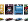 “Auto-Drivers” Set of 4 pieces in Blister Packs Release 108 Limited Edition to 9600 pieces Worldwide 1/64 Diecast Model Cars by M2 Machines