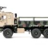 M1083 MTV (Medium Tactical Vehicle) Armored Cab Cargo Truck with Turret NATO Camouflage “US Army” “Armor Premium” Series 1/72 Diecast Model by Panzerkampf