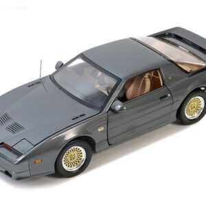 1989 Pontiac Firebird Trans Am GTA Medium Gray 1/18 Diecast Model Car by Greenlight