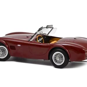 1963 AC Cobra 289 Dark Red 1/18 Diecast Model Car by Norev