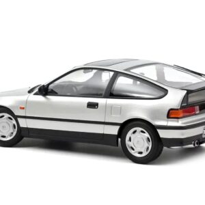 1990 Honda CRX Silver Metallic with Sunroof 1/18 Diecast Model Car by Norev