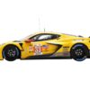 Chevrolet Corvette C8.R #33 Nicky Catsburg – Ben Keating – Nicolas Varrone “Corvette Racing” LMGTE Am Class Winner “24 Hours of Le Mans” (2023) with Acrylic Display Case 1/18 Model Car by Spark