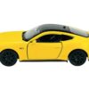 2024 Ford Mustang GT 5.0 Yellow with Black Top “NEX Models” Series 1/25 Diecast Model Car by Welly