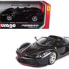 Ferrari LaFerrari F70 Aperta Black 1/24 Diecast Model Car by Bburago