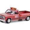 1987 Dodge Ram D-250 Pickup Truck “71st Annual Indianapolis 500 Mile Race Dodge Official Truck” Red with Stripes “Hobby Exclusive” Series 1/64 Diecast Model Car by Greenlight